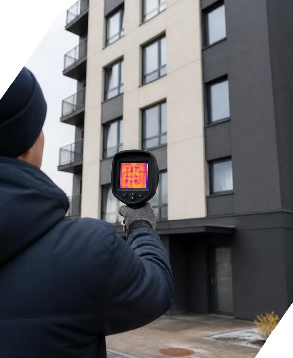 Тепловизионное обследование зданий в Рассказове от 5108 р. | ЭкспертизаРоссия
